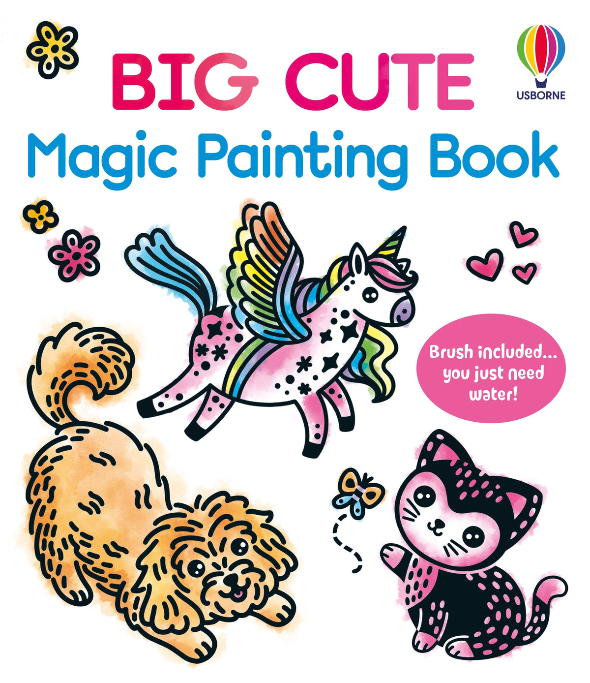 Big Cute Magic Painting Book