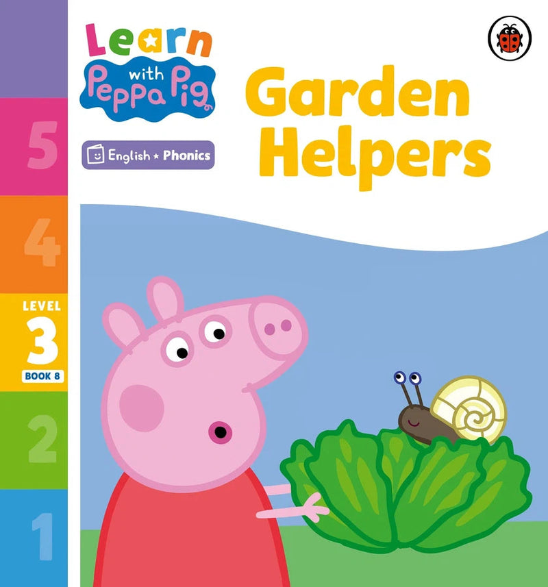 Learn with Peppa Phonics Level 3 Book 8 – Garden Helpers (Phonics Reader)-Educational: First / native language: Readers and reading schemes-買書書 BuyBookBook