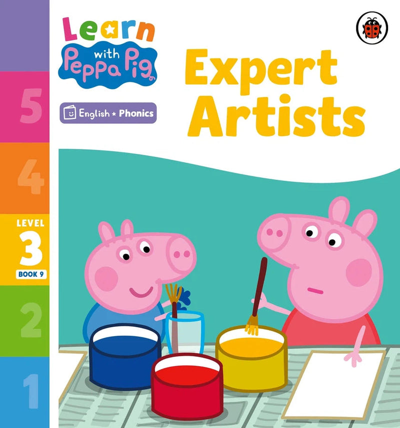 Learn with Peppa Phonics Level 3 Book 9 – Expert Artists (Phonics Reader)-Educational: First / native language: Readers and reading schemes-買書書 BuyBookBook