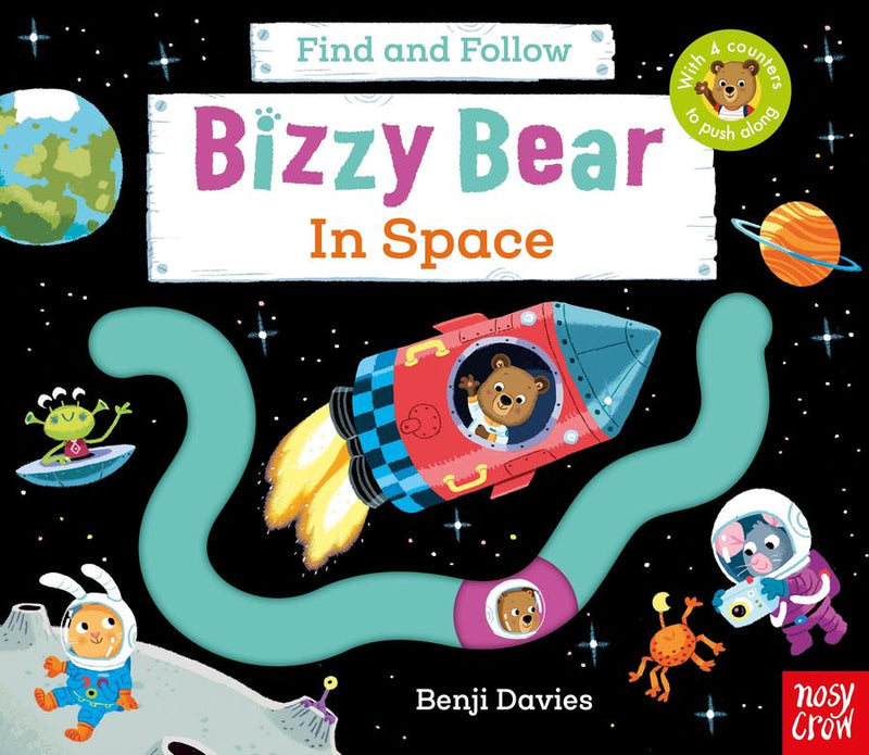Bizzy Bear: Find and Follow In Space-Children’s Early years / early learning concepts-買書書 BuyBookBook