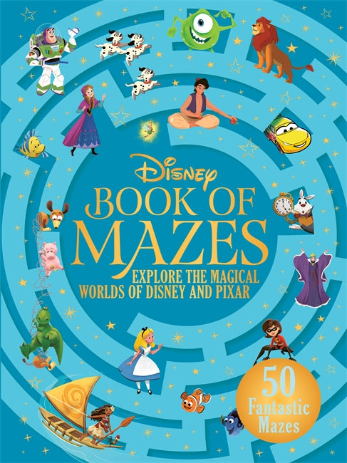 The Disney Book of Mazes-Children’s picture books-買書書 BuyBookBook