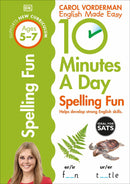 10 Minutes A Day Spelling Fun, Ages 5-7 (Key Stage 1)-Children’s Educational: Language/ literature/ literacy-買書書 BuyBookBook