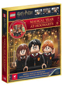 LEGO® Harry Potter™: Magical Year at Hogwarts (with 70 LEGO bricks, 3 minifigures, fold-out play scene and fun fact book)-Children’s / Teenage: Annuals / yearbooks / almanacs-買書書 BuyBookBook
