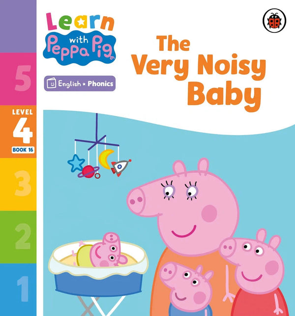 Learn with Peppa Phonics Level 4 Book 16 – The Very Noisy Baby (Phonics Reader)-Educational: First / native language: Readers and reading schemes-買書書 BuyBookBook