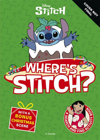 Where's Stitch? LIMITED CHRISTMAS EDITION-Children’s interactive and activity books and kits-買書書 BuyBookBook