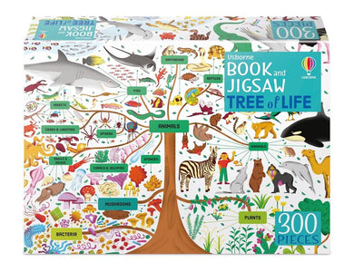 Usborne Book and Jigsaw: Tree of Life-Children’s interactive and activity books and kits-買書書 BuyBookBook