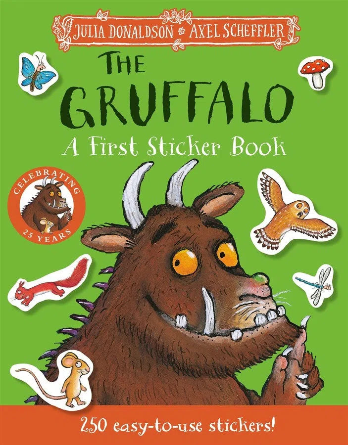 The Gruffalo: A First Sticker Book-Children’s interactive and activity books and kits-買書書 BuyBookBook