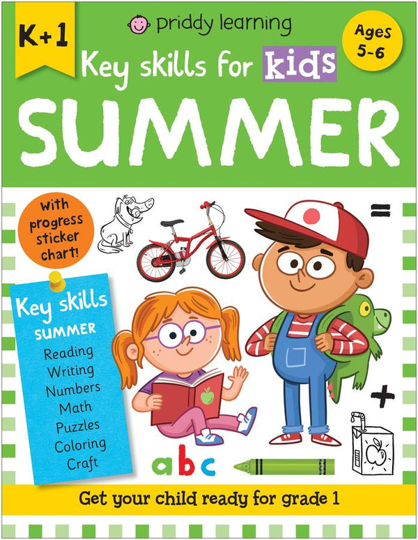 Key Skills for Kids: Summer K-G1-Children’s interactive and activity books and kits-買書書 BuyBookBook