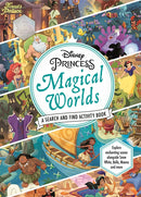 Disney Princess: Magical Worlds Search and Find Activity Book-Children’s interactive and activity books and kits-買書書 BuyBookBook