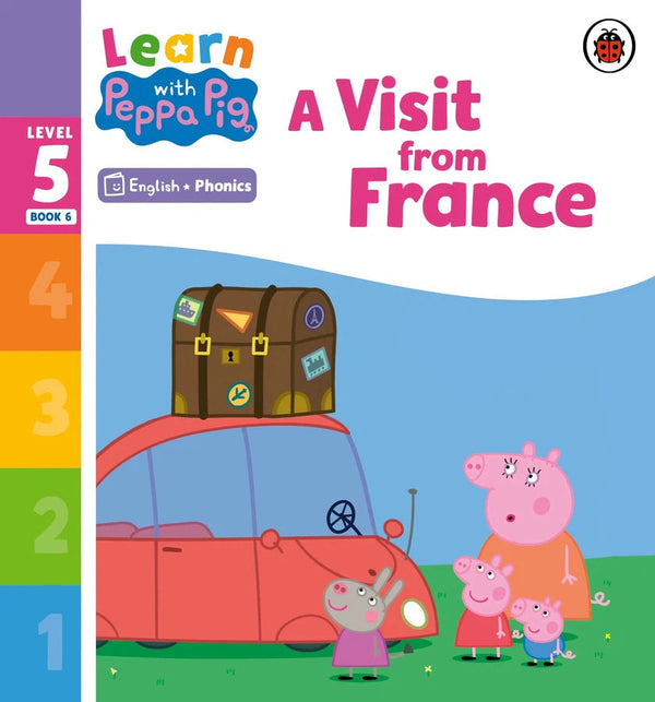 Learn with Peppa Phonics Level 5 Book 6 – A Visit from France (Phonics Reader)-Educational: First / native language: Readers and reading schemes-買書書 BuyBookBook