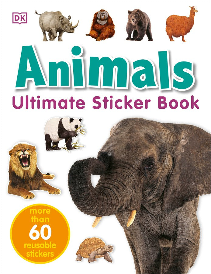 Animals Ultimate Sticker Book-Children’s / Teenage general interest: Nature and animals-買書書 BuyBookBook