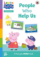 Learn with Peppa: People Who Help Us Sticker activity book