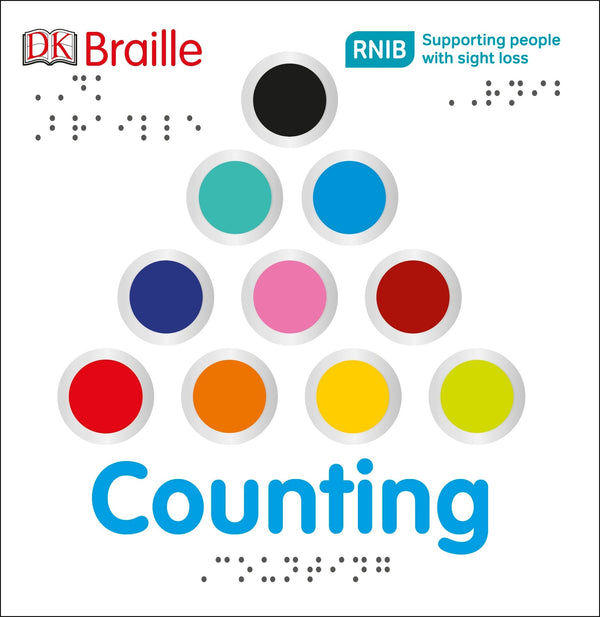 DK Braille Counting-Children’s Early years / early learning concepts-買書書 BuyBookBook