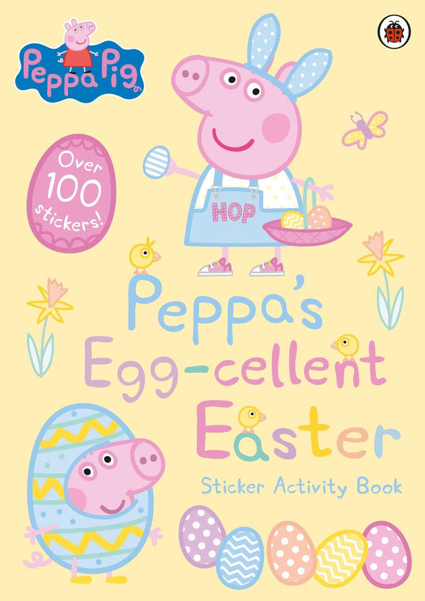 Peppa Pig: Peppa's Egg-cellent Easter Sticker Activity Book-Children’s interactive and activity books and kits-買書書 BuyBookBook