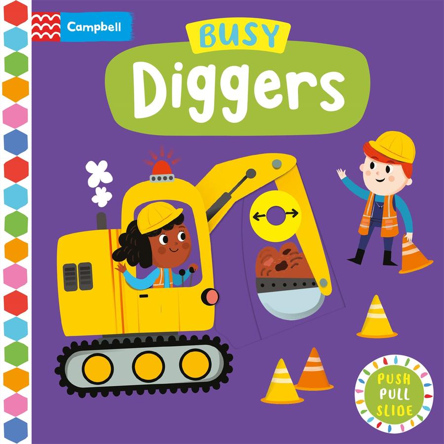 Busy Diggers-Children’s interactive and activity books and kits-買書書 BuyBookBook