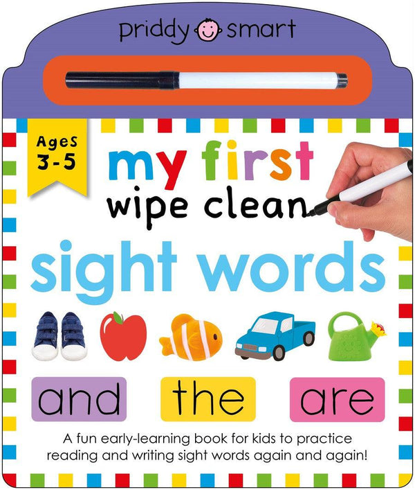 My First Wipe Clean Sight Words-Children’s interactive and activity books and kits-買書書 BuyBookBook