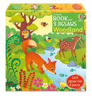 Usborne Book and 3 Jigsaws: Woodland-Children’s interactive and activity books and kits-買書書 BuyBookBook