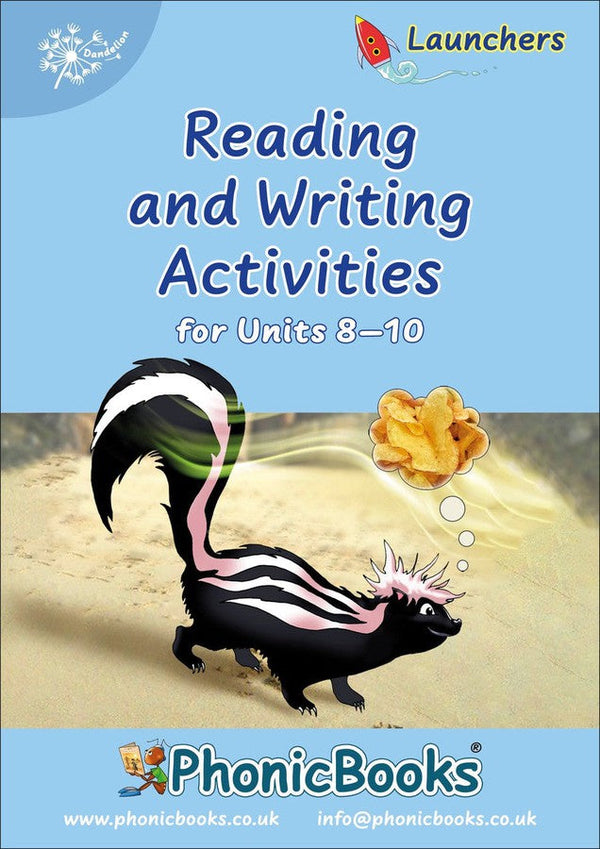 Phonic Books Dandelion Launchers Reading and Writing Activities Units 8-10 (Consonant blends and digraphs)-Language and Linguistics-買書書 BuyBookBook