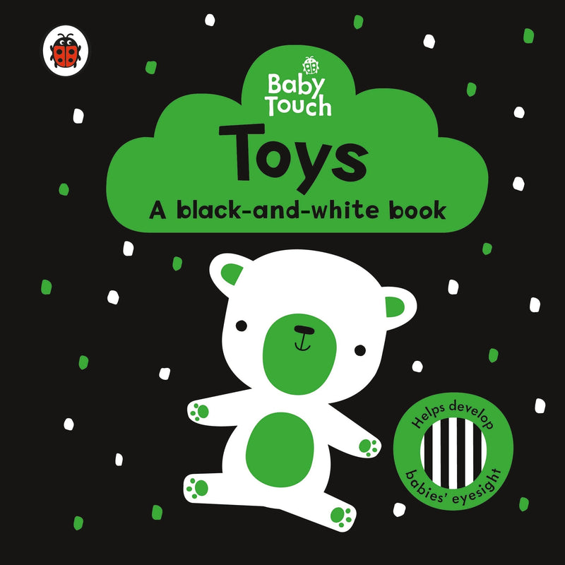 Baby Touch: Toys: a black-and-white book-Children’s picture books-買書書 BuyBookBook