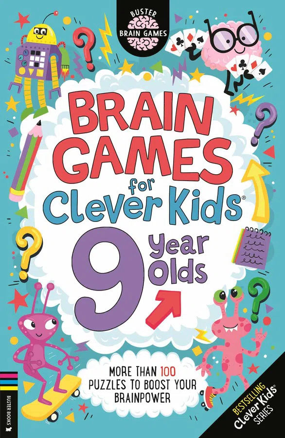 Brain Games for Clever Kids® 9 Year Olds-Children’s / Teenage general interest: Puzzles and quizzes-買書書 BuyBookBook