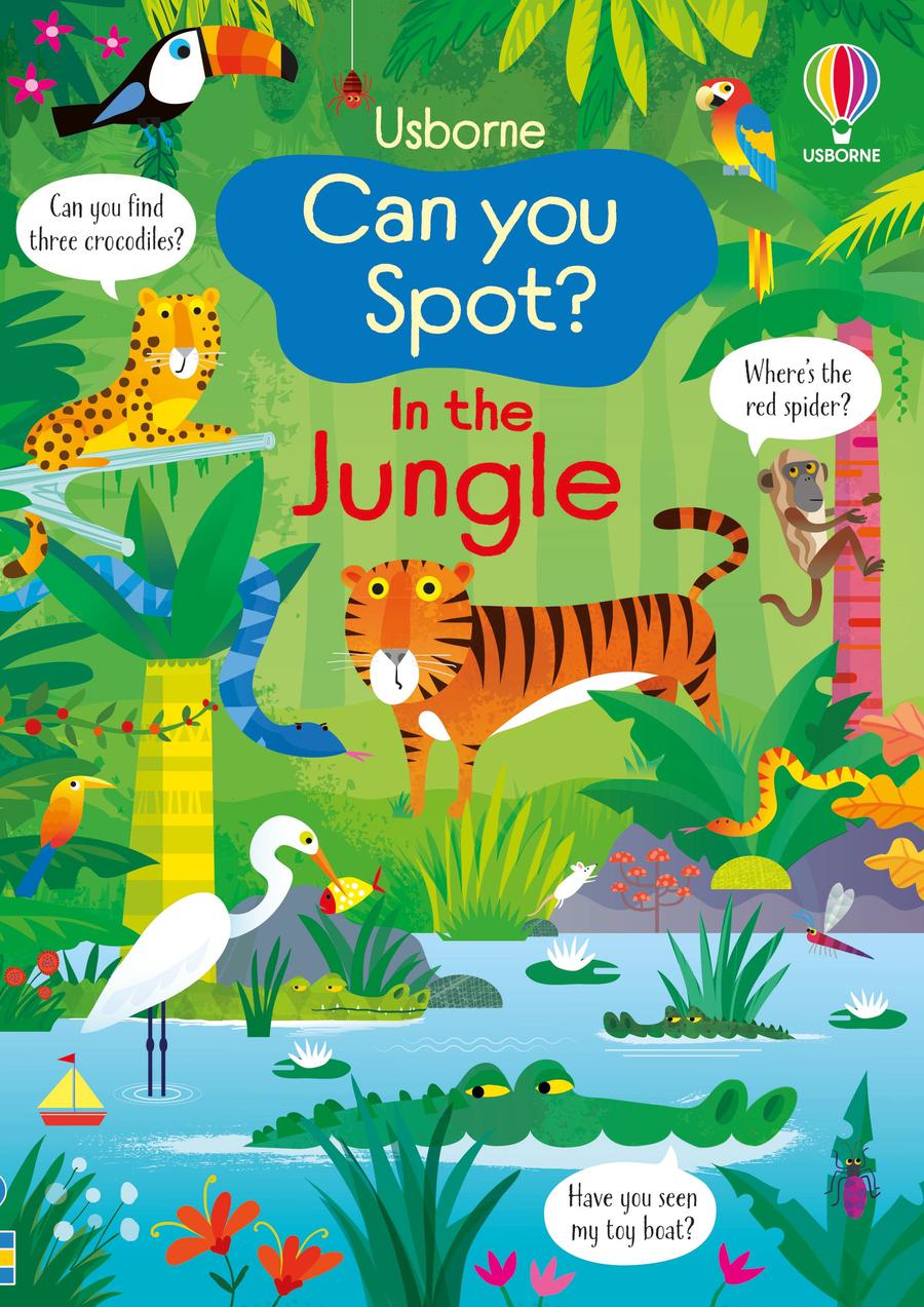 Can you Spot? In the Jungle-Children’s / Teenage general interest: Nature and animals-買書書 BuyBookBook