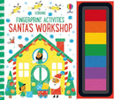 Fingerprint Activities Santa's Workshop-Children’s interactive and activity: drawing, colouring and painting-買書書 BuyBookBook
