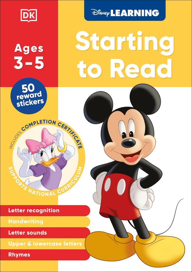 Disney Learning Starting to Read (Ages 3-5)-Children’s Educational: Language/ literature/ literacy-買書書 BuyBookBook