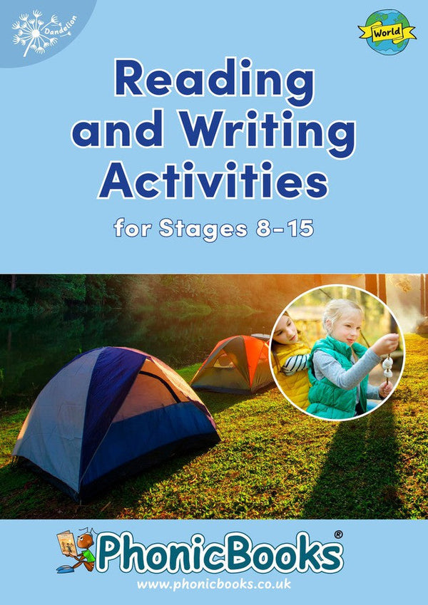 Phonic Books Dandelion World Reading and Writing Activities for Stages 8-15 (Consonant blends and digraphs)-Language and Linguistics-買書書 BuyBookBook