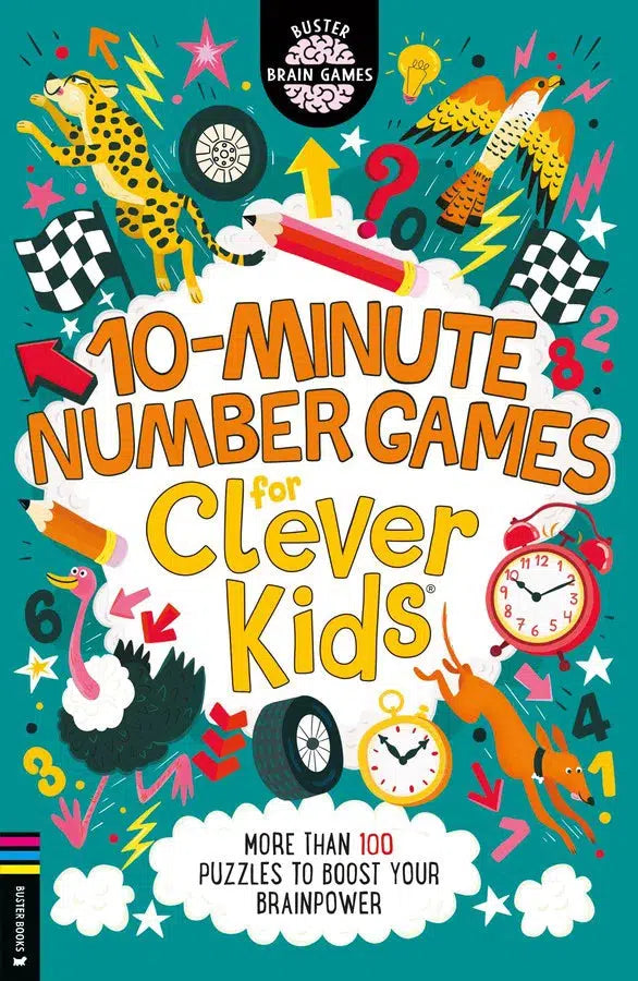 10-Minute Number Games for Clever Kids®-Children’s / Teenage general interest: Puzzles and quizzes-買書書 BuyBookBook