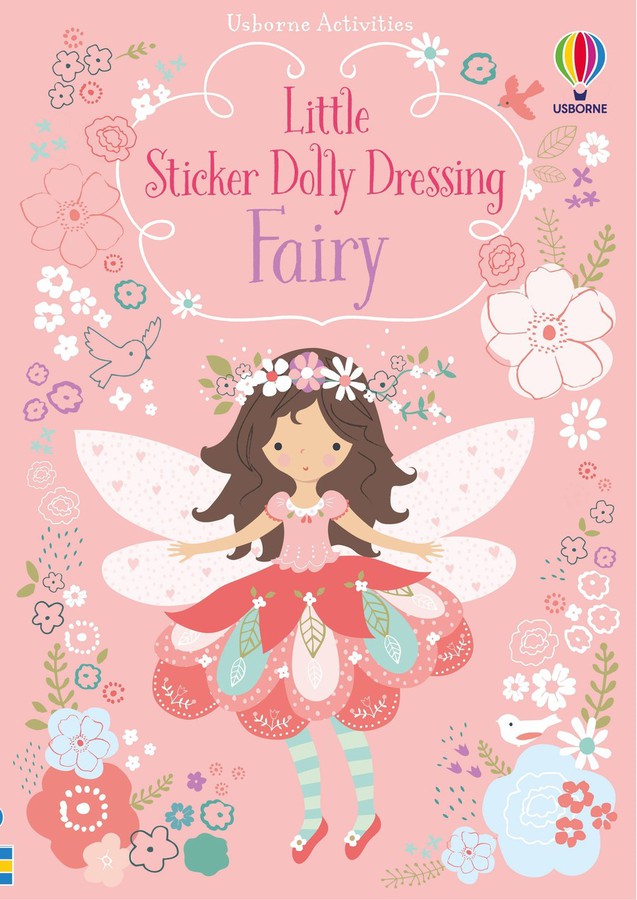 Little Sticker Dolly Dressing Fairy-Children’s interactive and activity books and kits-買書書 BuyBookBook