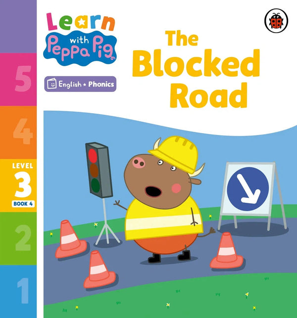 Learn with Peppa Phonics Level 3 Book 4 – The Blocked Road (Phonics Reader)-Educational: First / native language: Readers and reading schemes-買書書 BuyBookBook