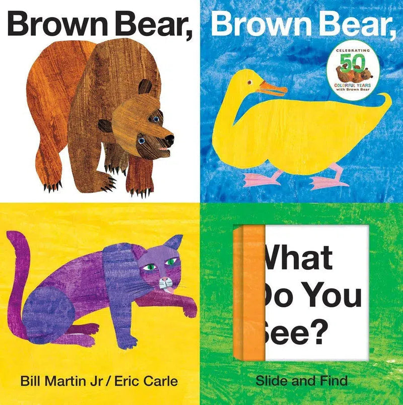 Brown Bear, Brown Bear, What Do You See? Slide and Find-Children’s / Teenage fiction: Classic and traditional-買書書 BuyBookBook