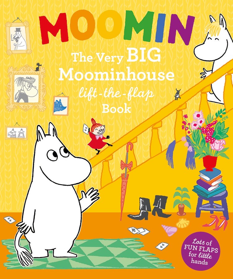 Moomin: The Very BIG Moominhouse Lift-the-Flap Book-Children’s interactive and activity books and kits-買書書 BuyBookBook