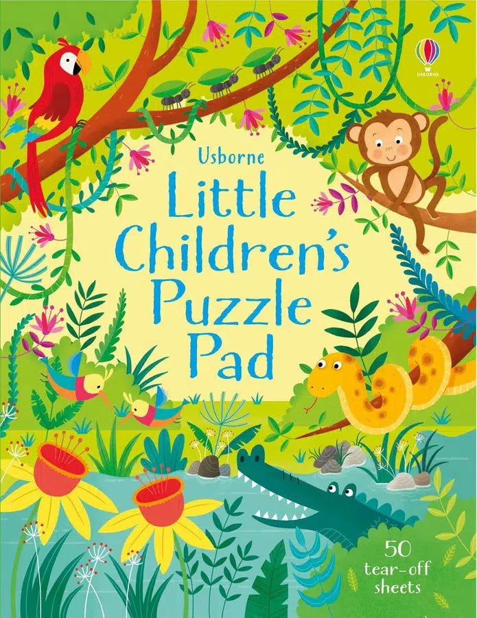 Little Children's Puzzle Pad-Children’s interactive and activity books and kits-買書書 BuyBookBook