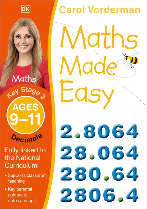 Maths Made Easy: Decimals, Ages 9-11 (Key Stage 2)-Educational: Mathematics and numeracy-買書書 BuyBookBook