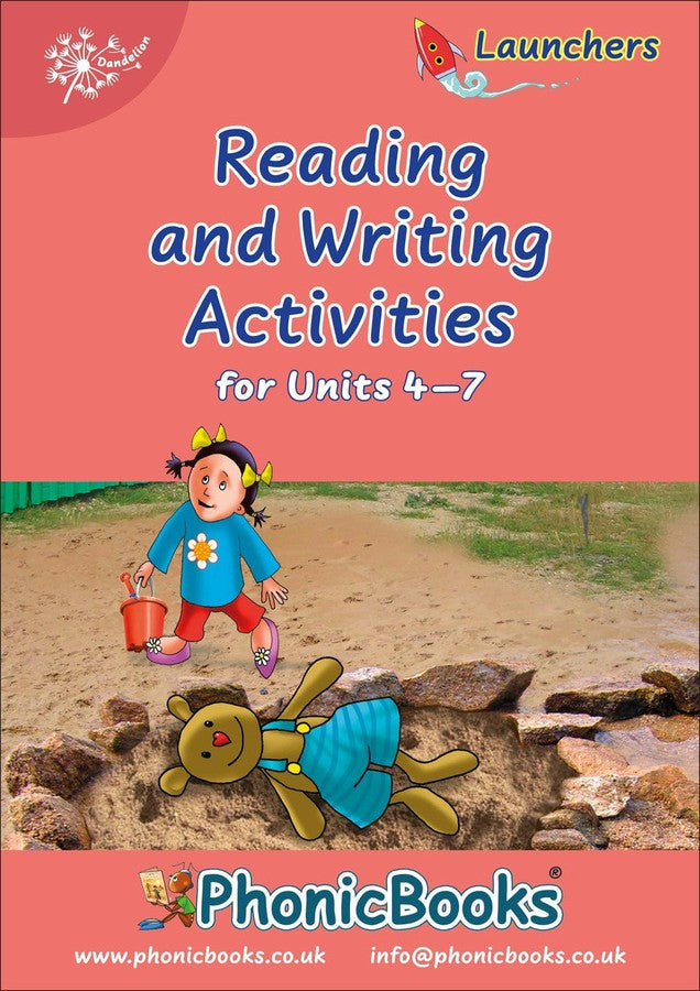 Phonic Books Dandelion Launchers Reading and Writing Activities Units 4-7 (Sounds of the alphabet)-Language and Linguistics-買書書 BuyBookBook