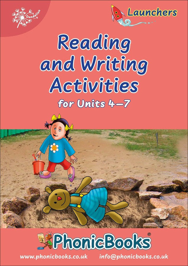 Phonic Books Dandelion Launchers Reading and Writing Activities Units 4-7 (Sounds of the alphabet)-Language and Linguistics-買書書 BuyBookBook