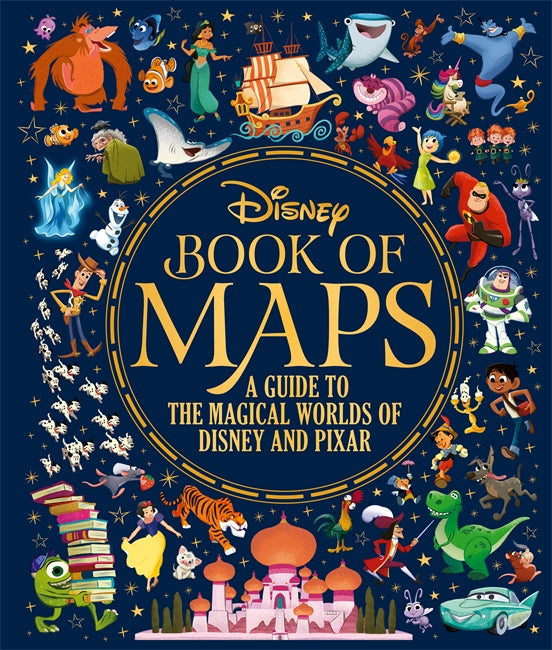 The Disney Book of Maps-Children’s picture books-買書書 BuyBookBook