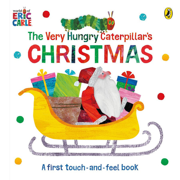 The Very Hungry Caterpillar's Christmas Touch-and-Feel-Children’s picture books-買書書 BuyBookBook