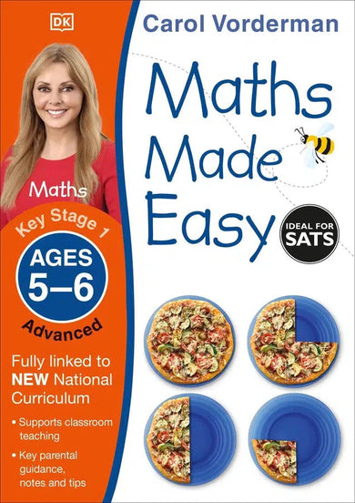 Maths Made Easy: Advanced, Ages 5-6 (Key Stage 1)-Educational: Mathematics and numeracy-買書書 BuyBookBook