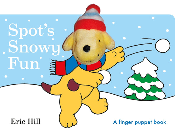 Spot's Snowy Fun Finger Puppet Book-Children’s interactive and activity books and kits-買書書 BuyBookBook