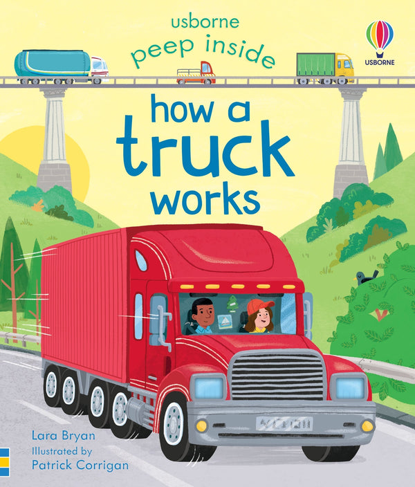 Peep Inside How a Truck Works-Early years: things that go-買書書 BuyBookBook