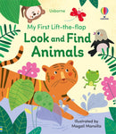 My First Lift-the-flap Look and Find Animals-Children’s interactive and activity: hidden object / search and discover-買書書 BuyBookBook