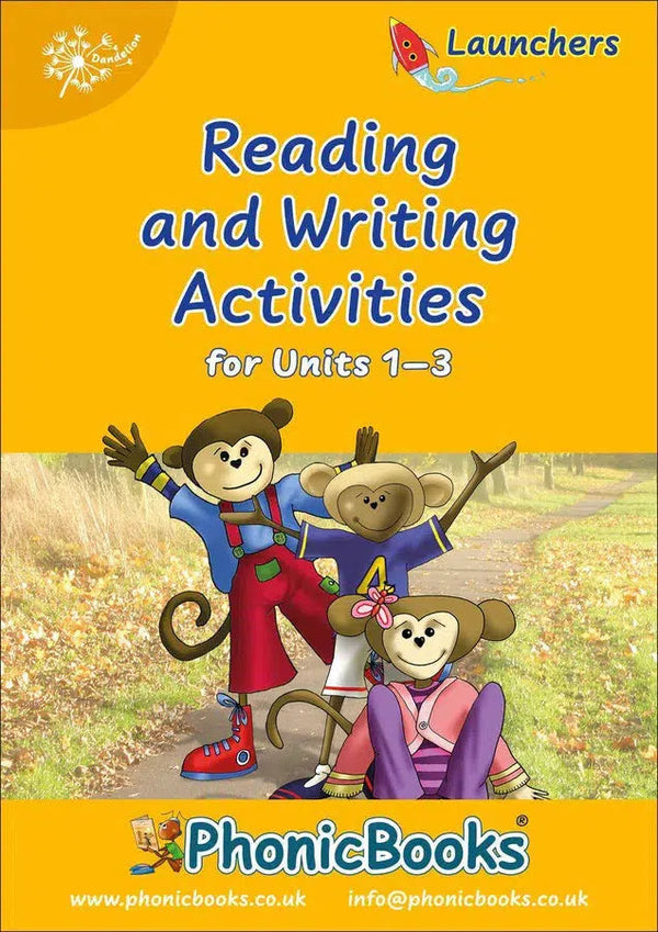 Phonic Books Dandelion Launchers Reading and Writing Activities Units 1-3 (Sounds of the alphabet)-Language and Linguistics-買書書 BuyBookBook