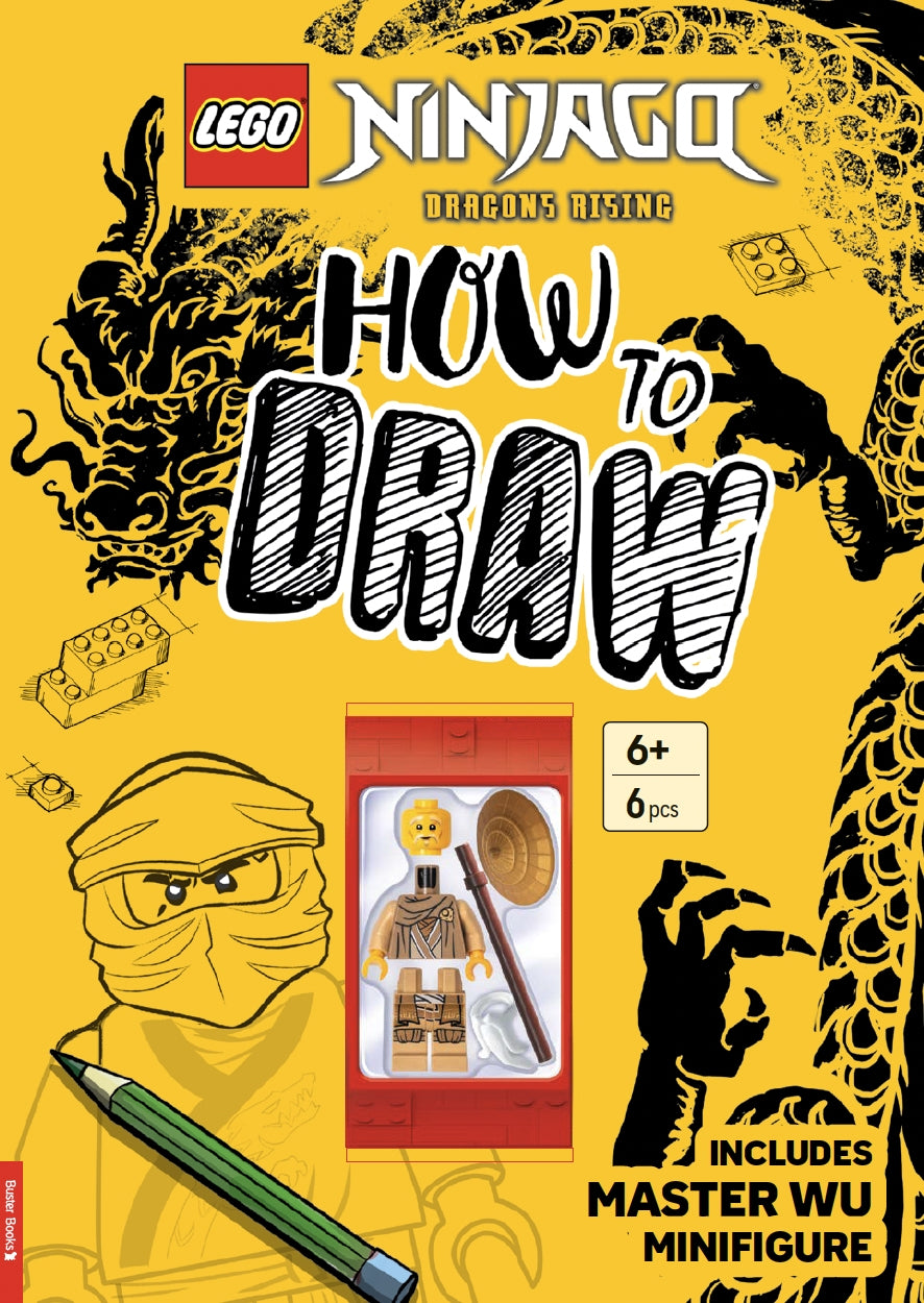 LEGO® NINJAGO®: How to Draw (with Master Wu minifigure)