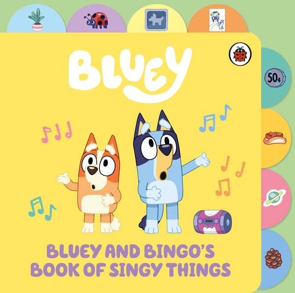 Bluey: Bluey and Bingo's Book of Singy Things-Children’s / Teenage: poetry/ anthologies/ annuals-買書書 BuyBookBook