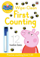 Peppa Pig: Practise with Peppa: Wipe-Clean First Counting-Children’s interactive and activity books and kits-買書書 BuyBookBook