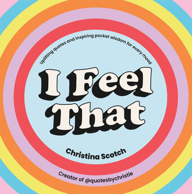 I Feel That-Self-help/ personal development/ practical advice-買書書 BuyBookBook