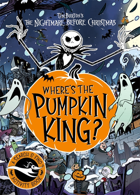 Where's The Pumpkin King?-Children’s interactive and activity books and kits-買書書 BuyBookBook