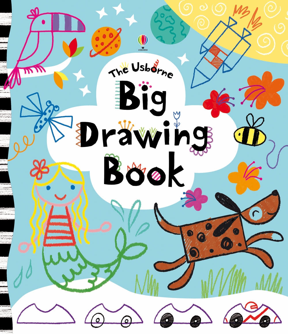 Big Drawing Book-Children’s interactive and activity books and kits-買書書 BuyBookBook